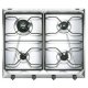 Smeg PS64 piano cottura Acciaio inox Da incasso 59.5 cm Gas 4 Fornello(i) 2