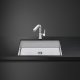 Smeg VFU71SFR lavello Lavello ad incasso Rettangolare Acciaio inox 3