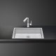 Smeg VFU71SFR lavello Lavello ad incasso Rettangolare Acciaio inox 5