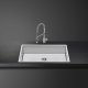 Smeg VFU71SFR lavello Lavello ad incasso Rettangolare Acciaio inox 8