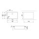 Smeg VFU71SFR lavello Lavello ad incasso Rettangolare Acciaio inox 10