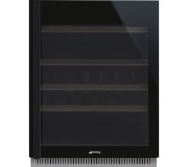 Smeg CVI638RN3 cantina vino Cantinetta vino con compressore Da incasso Nero 38 bottiglia/bottiglie
