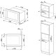 Smeg Linea Microonde FMI125G Neptune Grey 4