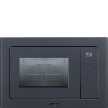 Smeg Linea Microonde FMI120G Neptune Grey