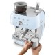 Smeg Macchina da Caffè Espresso Manuale con macinacaffè integrato 50's Style – Azzurro LUCIDO – EGF03PBEU 6