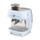 Smeg Macchina da Caffè Espresso Manuale con macinacaffè integrato 50's Style – Azzurro LUCIDO – EGF03PBEU 10