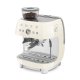 Smeg Macchina da Caffè Espresso Manuale con macinacaffè integrato 50's Style – Panna LUCIDO – EGF03CREU 10