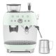 Smeg Macchina da Caffè Espresso Manuale con macinacaffè integrato 50's Style – Verde Pastello LUCIDO – EGF03PGEU 15
