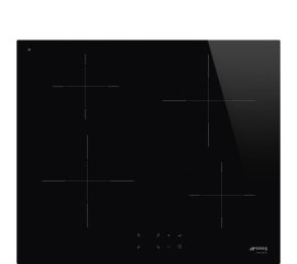 Smeg PSI264 piano cottura Nero Da incasso 60 cm Piano cottura a induzione 4 Fornello(i)
