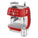 Smeg Macchina da Caffè Espresso Manuale con macinacaffè integrato 50's Style – Rosso LUCIDO – EGF03RDEU 12