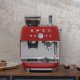 Smeg Macchina da Caffè Espresso Manuale con macinacaffè integrato 50's Style – Rosso LUCIDO – EGF03RDEU 18