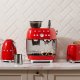 Smeg Macchina da Caffè Espresso Manuale con macinacaffè integrato 50's Style – Rosso LUCIDO – EGF03RDEU 20