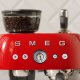 Smeg Macchina da Caffè Espresso Manuale con macinacaffè integrato 50's Style – Rosso LUCIDO – EGF03RDEU 25