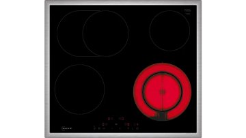 Neff T16SDF9L0 piano cottura Nero Da incasso 60 cm Ceramica 4 Fornello(i)