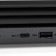 HP Pro 400 G9 Intel® Core™ i7 i7-13700T 8 GB DDR4-SDRAM 256 GB SSD Windows 11 Pro Mini PC Nero 3