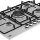 Beko HIAW75223SXE Acciaio inox Da incasso 75 cm Gas 5 Fornello(i) 3