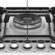 Beko HIAW75223SXE Acciaio inox Da incasso 75 cm Gas 5 Fornello(i) 4