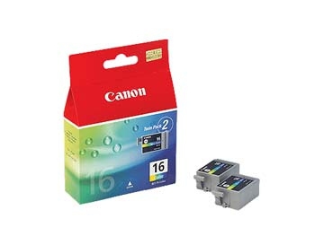 Canon BCI-16 Ink Cartridge cartuccia d'inchiostro Originale Ciano, Magenta, Giallo