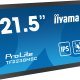 iiyama TF2238MSC-B1 visualizzatore di messaggi Pannello A digitale 55,9 cm (22