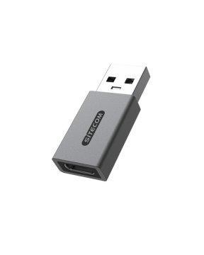 Sitecom AD-1012 adattatore per inversione del genere dei cavi USB-A USB-C Nero, Grigio