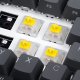 Sharkoon Gateron CAP V2 MILKY YELLOW Bianco, Giallo 35 pz 5