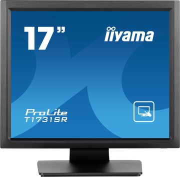 iiyama ProLite T1731SR-B1S Monitor PC 43,2 cm (17") 1280 x 1024 Pixel SXGA LCD Touch screen Nero