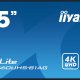 iiyama LH6560UHS-B1AG visualizzatore di messaggi Pannello A digitale 165,1 cm (65