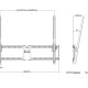 Multibrackets 4029 Supporto TV a parete 190,5 cm (75