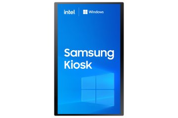 Samsung KM24C-C Design chiosco 61 cm (24") LED 250 cd/m² Full HD Bianco Touch screen Processore integrato Windows 10 IoT Enterprise 16/7
