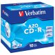 Verbatim CD-R AZO Crystal 700 MB 52x 10 pz 2