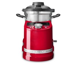 KitchenAid Artisan 1500 W 4,5 L Grigio, Rosso, Acciaio inox