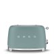 Smeg TSF01EGMEU tostapane 6 2 fetta/e 950 W Cromo, Verde 2