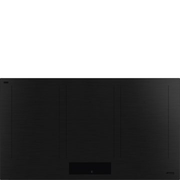 Smeg Universal Classica Piano di cottura SIM3964MB Nero Opaco