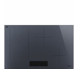 Smeg Universal SIM1844DG piano cottura Grigio Da incasso 80 cm Piano cottura a induzione 4 Fornello(i)