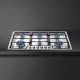 Smeg Classic Classica Piano di cottura PGF962 Acciaio Inox 3