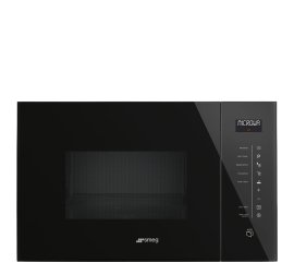 Smeg FMI125N forno a microonde Nero Microonde con grill Da incasso 26 L 900 W