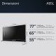 Sony BRAVIA XR | XR-77A95L | QD-OLED | 4K HDR | Google TV | ECO PACK | BRAVIA CORE | Perfect for PlayStation5 | Seamless Edge Design 18