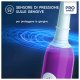 Oral-B Junior 8006540742891 spazzolino elettrico Bambino Spazzolino rotante Viola 4