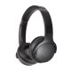 Audio-Technica ATH-S200BTBK Auricolare Con cavo e senza cavo Casco MUSICA USB tipo-C Bluetooth Nero 2