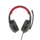 Trust GXT 411 Radius Auricolare Cablato A Padiglione Gaming Nero, Rosso 4