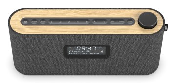 Loewe Radio. Frequency Portatile Digitale Grigio, Legno