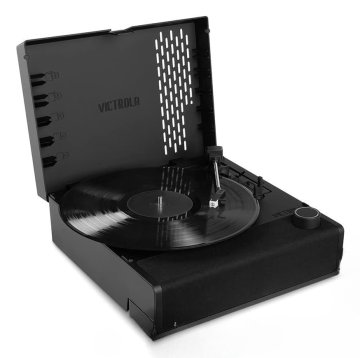 Victrola Revolution GO Giradischi con trasmissione a cinghia Nero