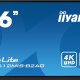 iiyama TE8612MIS-B2AG visualizzatore di messaggi Pannello A digitale 2,18 m (86