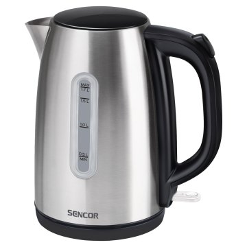 Sencor SWK 1720BK bollitore elettrico 1,7 L 2200 W Nero, Stainless steel