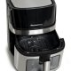 Melchioni 118340033 friggitrice Singolo 6,5 L Indipendente 1600 W Nero, Acciaio inox 3