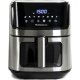 Melchioni 118340033 friggitrice Singolo 6,5 L Indipendente 1600 W Nero, Acciaio inox 4