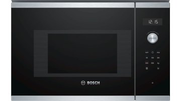 Bosch Serie 6 BFL524MS0 forno a microonde Da incasso Solo microonde 20 L 800 W Nero, Acciaio inossidabile