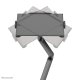 Neomounts DS20-425BL1 Supporto braccio per laptop 11.6-17.3