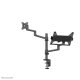 Neomounts DS20-425BL2 Braccio per monitor con supporto per laptop 17-27