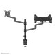 Neomounts DS20-425BL2 Braccio per monitor con supporto per laptop 17-27